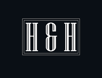 H&H Premium Logo 2d logo design graphic design illustration logo premium logo