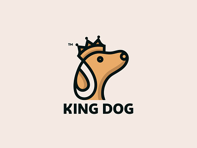 KING DOG bra brand icon design designinspiration graphicdesigner icon logo logo icon