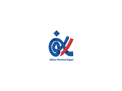 Alpha chemical egypt alpha arabiclogo design icon logotype
