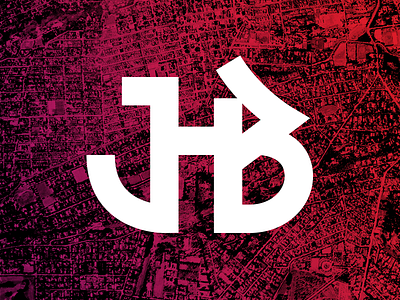 JHB Monogram custom type geometric geometric lettering jhb johannesburg jozi monogram monogram monday stylised type design