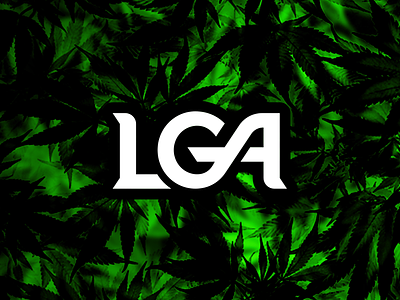 Lit Golfers Association | LGA Monogram branding custom type font design logo logo design monogram