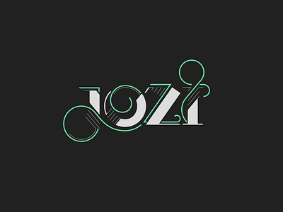 JOZI branding custom type font design johannesburg jozi logo logotype type design typography