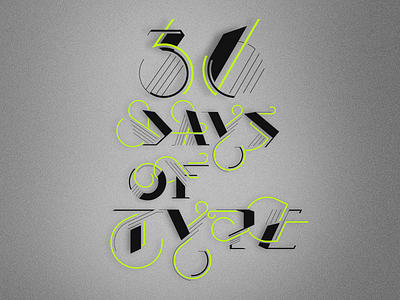 36 Days of Type Alphabet Experiment 36daysoftype branding custom type font design type design typography