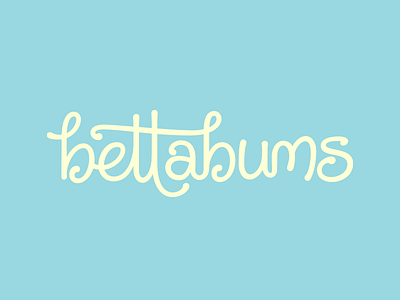 bettabums Custom Logotype