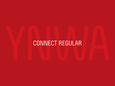 You'll Never Walk Alone | CONNECT Regular branding custom type font font design type design typeface typography