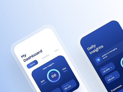 Analytics Dashboard | iOS Design Concept