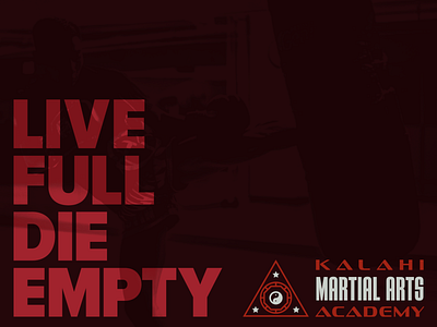 Kalahi Academy Identity Redesign gym identity logo martial arts muay thai redesign