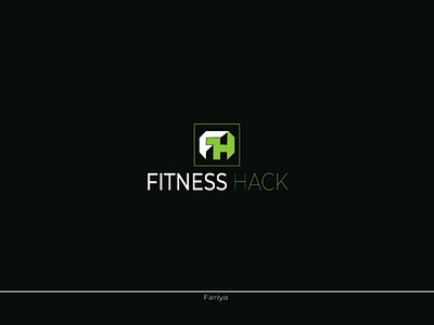 FH Logo 2d 3d branding design fitness graphic design gym illustration letter logo logo typography ui ux vector