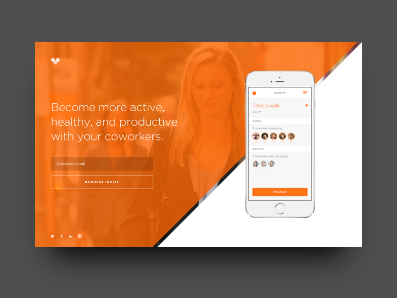 Active Co. Landing Page