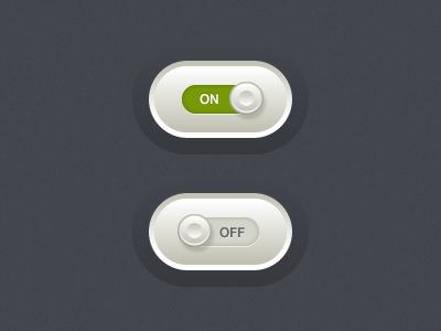 On/Off Switch button green metal off on onoff switch