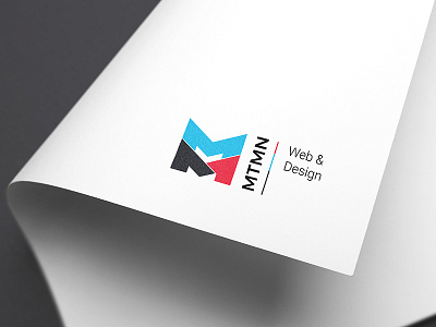 Minuteman Logo Mockup 3 colors design letter logo m minuteman mm mntm web