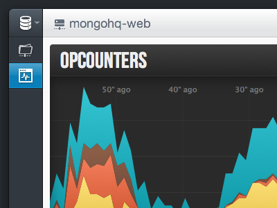 Database stats (graph view)