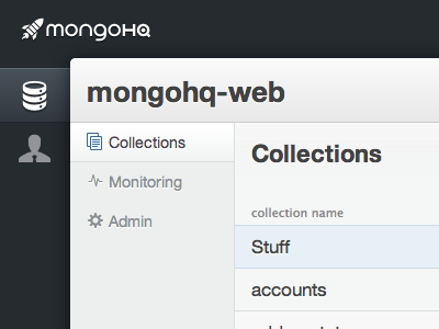 Collections navigation
