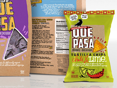 Que Pasa Packaging Proposal (detail) branding packaging