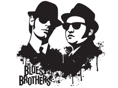 Blues Brothers by Tony Nonte on Dribbble