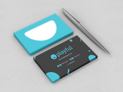 Smile Business Card business card design smile stationary