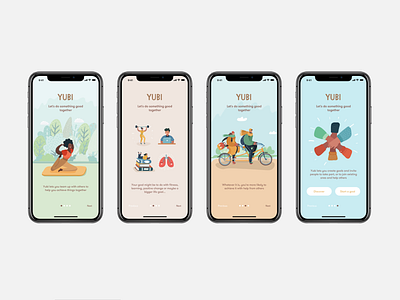 Yubi app concept, work in progress app app design iphone x lifestyle