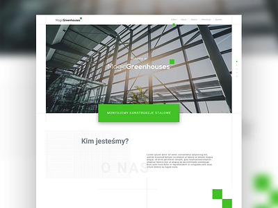 Magicgreenhouses branding clean design logo ui ux web webdesign website