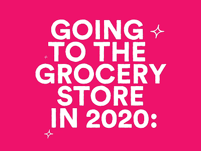 Going to the Grocery Store in 2020 Be Like: animation covid19 design girl grocery illustration keys mask motion motion graphics phone reusable bags wallet