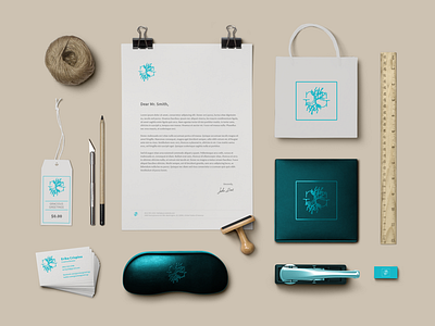 Product Branding Identity branding design mock up