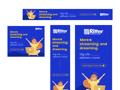 Ritter: Google Ads Campaign branding design graphic design