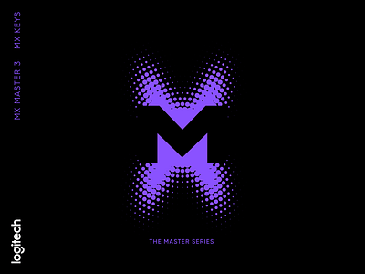 MX design identity logitech logo master series mx master 3 playoff rebound