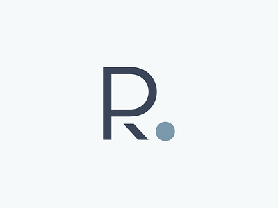 RiverPoint Monogram apartment branding design geometric identity logo monogram point real estate river rp scandinavian style type typography vector