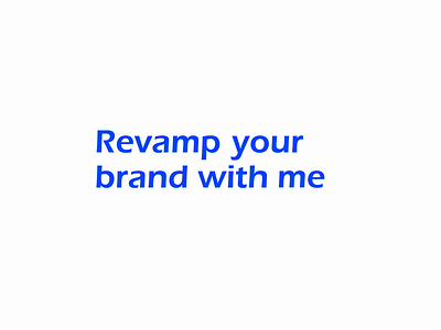 Revamp Your Brand With Dot ME blue domain.me expressyourselfwithme minimalistic revamp web design