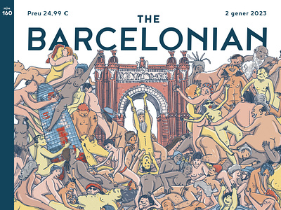 The Barcelonian mag. cover