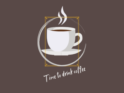 Logo coffee bra graphic design logo
