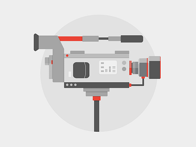 Certified trainer videography flat art icon social promotion
