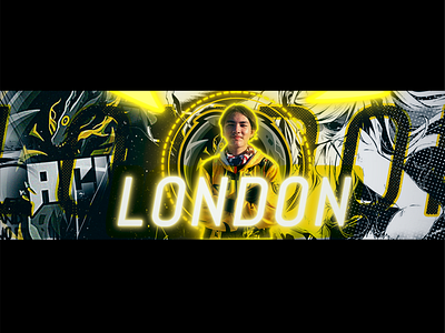 LONDON PLAYER BANNER app branding design graphic design illustration logo typography ui ux vector