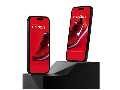 Nike design mobile app ui