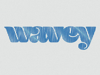 Wavey pattern text texture typography waves