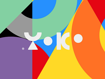 Yoko Logo branding logo typogaphy