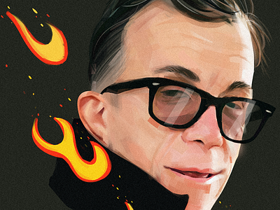 Jake Phelps design illustration jakephelps portrait skate thrasher