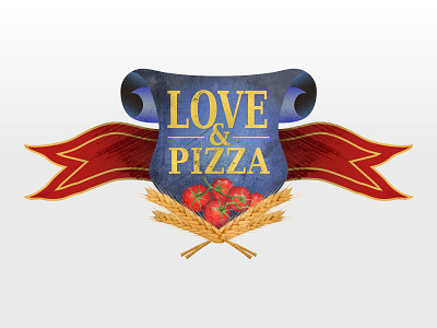 Logo for pizza service