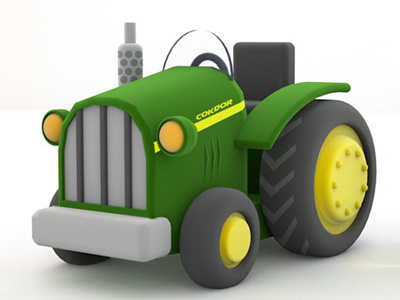 P'tit tracteur illustration tracteur