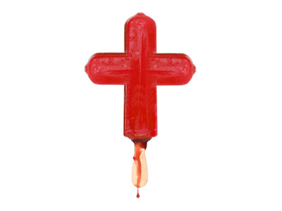 Sacrilicious bloody christianity cross jesus phallic religion sacrilicious