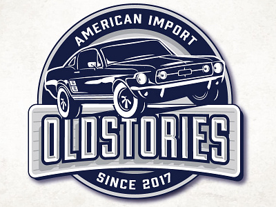 Oldstories american car emblem vehicle vintage