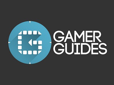 GG loggo gamer guides hipster logo v2.0