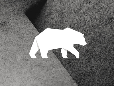 Ursus bear branding concrete gray identity logo monochromatic