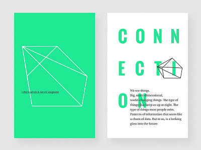 Data branding branding data dynamic ethos green identity logo poster typography