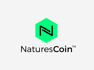 Natures Coin Logo Identity