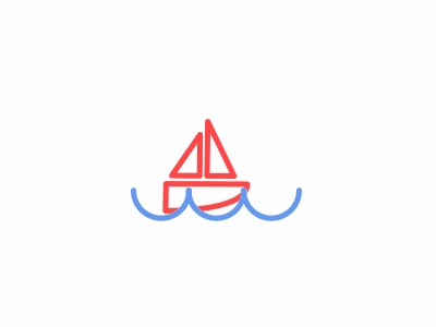 Sailing Away 2 animation art design illustraion motion visual