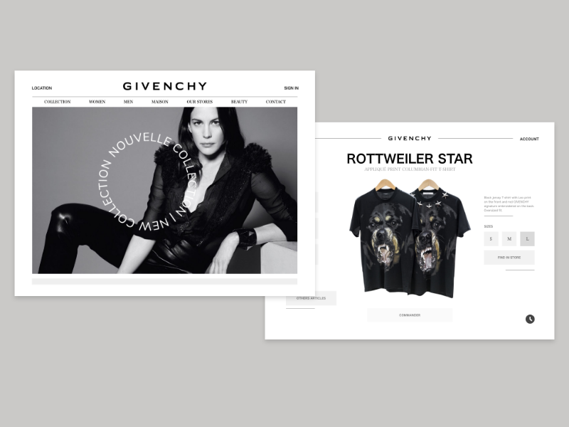 givenchy website