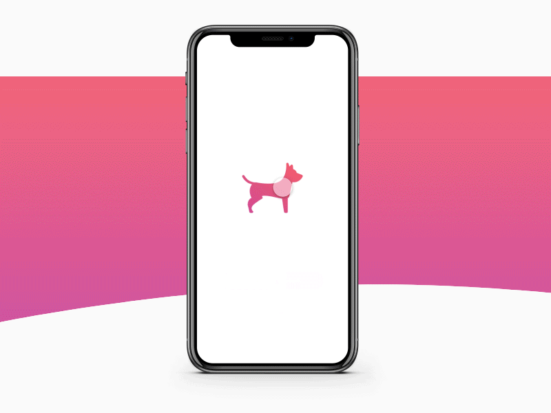 Onboarding petAdopt app design dog illustration iphone onboarding shapes ui ux vector web x