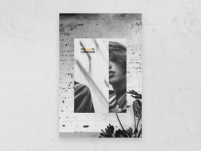 Adidas - Poster I adidas black and white concept design fashion graphic poster print retro wall