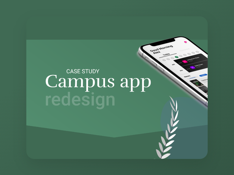 Campus App - Presentation campus university list to do productivity organise student app school