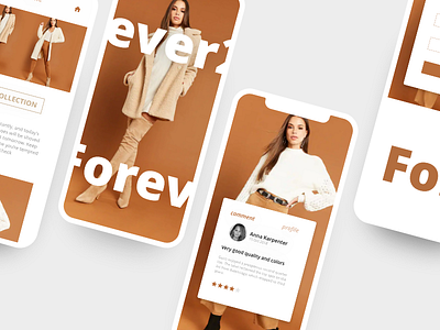 Forever 21 Redesign 🤳 adobexd webdesign fashion forever21 graphicdesign iphone mobile montrealart productdesigner uiux userexperience uxui